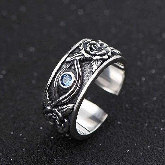 Eye of Horus Lucky Ring 925 Silver Limited Time Offer Only 2 days left