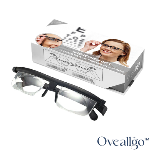 Oveallgo™ VisionShift CustomFocus Präzisionslesebrille mit einstellbarem Fokus